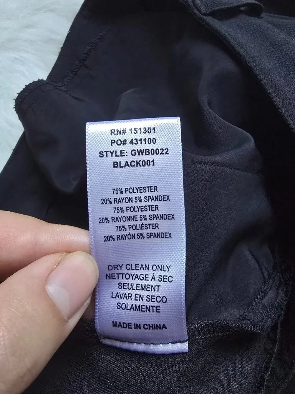 Good American Black The Summer Boss Culottes Dress Shorts size 6